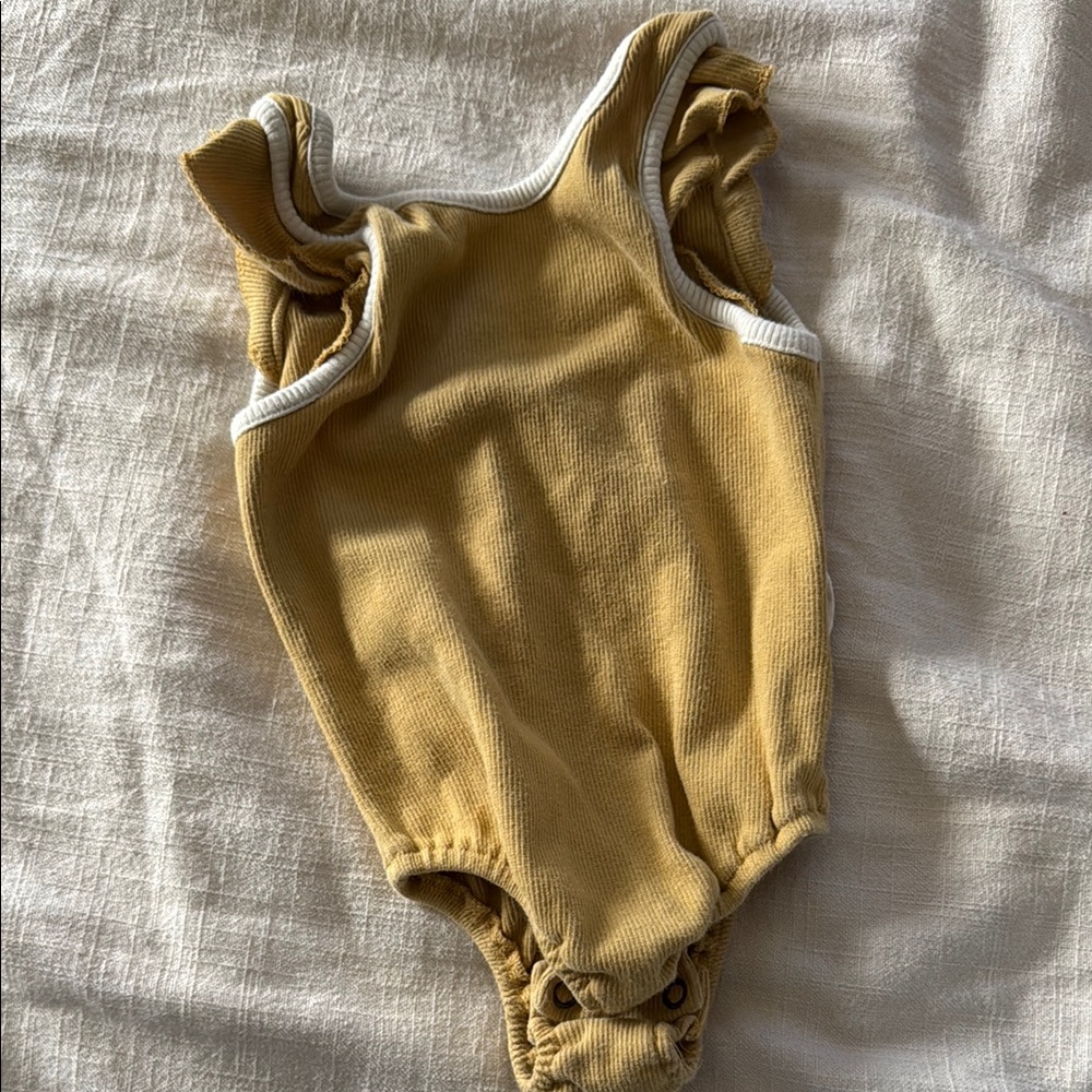 Piupiuchick Kids Mustard One Piece